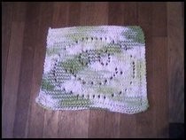 Smiley Face Dish Cloth