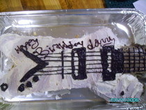 Guitar Cake