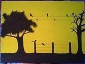 Silhouette Paintings