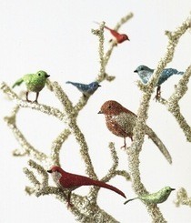 Glittered Birds
