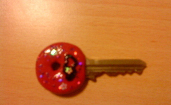 Fimo Covered Key