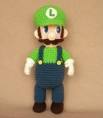 Crochet Luigi Plush