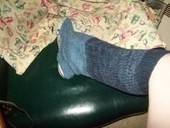 Upcycled Sweater Boots