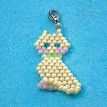 Seed Bead Kitty Cat