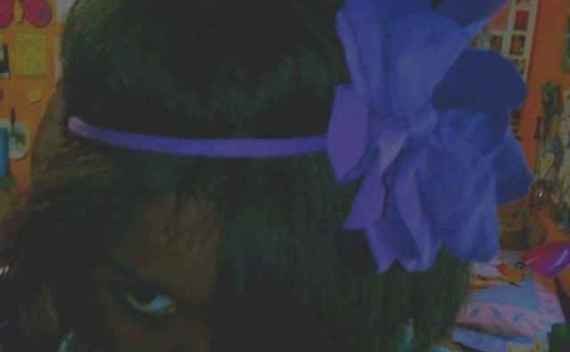 Tshirt Fower Headband