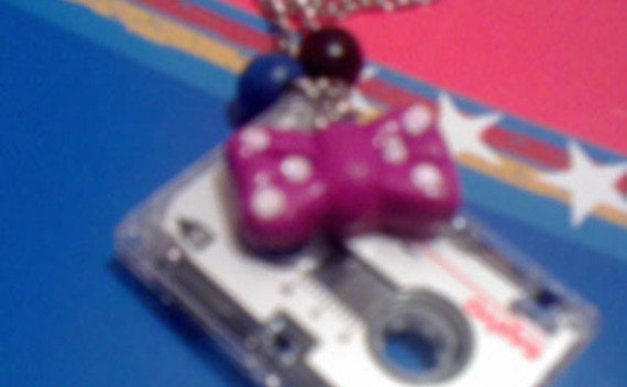 Cassette Tape Necklace
