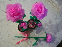 Crepe Paper Rose