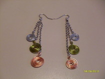 Spiral Wire Earrings