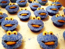 Cookie Monster Muffins