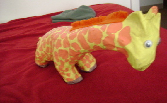 Paper Mache Giraffe