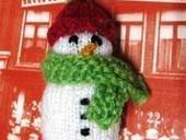 Knitted Snowman 