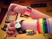 Pony Bead Cuffs