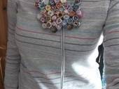Recycled Magazine Necklace
