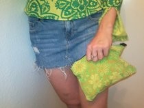 Hippy Clutch Purse