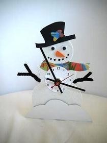 Snowman Clock