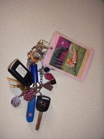 Key Chain "Floating" 