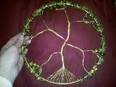 Wire Wrapped Tree Of Life Ornament