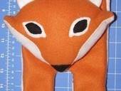 Orange Fox Scarf
