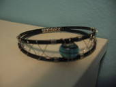 Woven Wire Bangle Bracelet