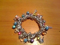 Simply Charming Kitsch Charm Bracelet