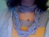 Recycled Tee Circle Scarf