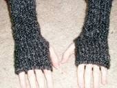 Fingerless Gloves From A Can