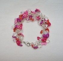Valentine Button Bracelet