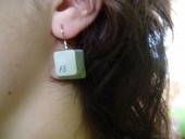 Keyboard Earrings