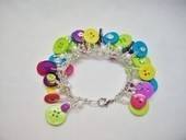 Valentine Button Bracelet