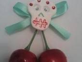 Cherry Hair Clip