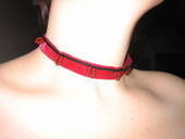 Beaded Velvet Necklace / Choker