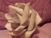 Paper Rose Boutonniere