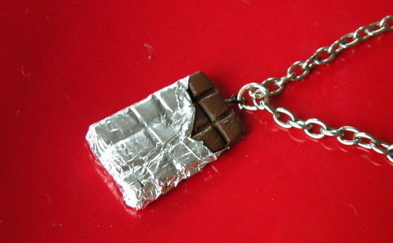 Chocolate Bar Necklace