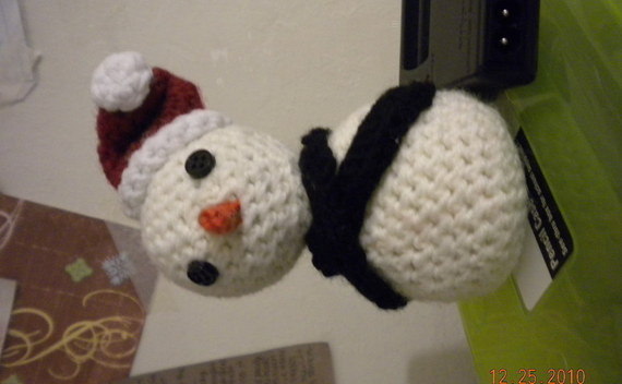 Crochet Snowman :)