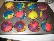 Rainbow Cupcakes