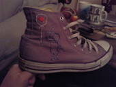 Embroidered Robot Converse
