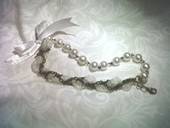 Twisted Chaiin Pearl Bracelet
