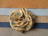Fabric Flower Hair Clip