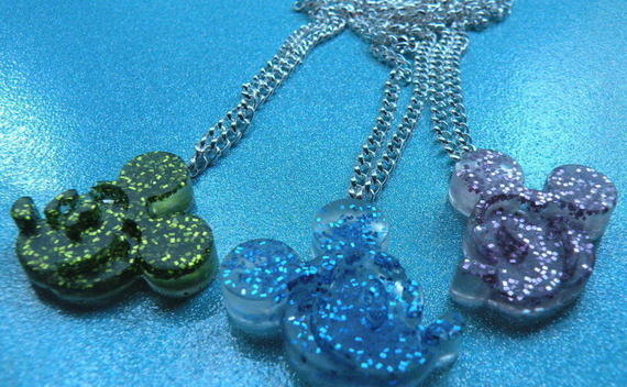Mickey Mouse Resin Pendant