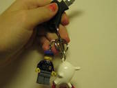 Legoman Keychain