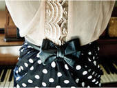 Leather Bow Belt