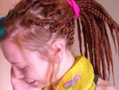 Synthetic Red Head Dreads
