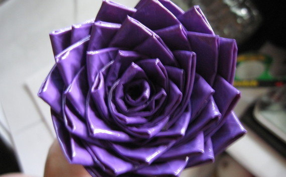 Duct Tape Rose