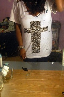 Destroyed Cross Tee