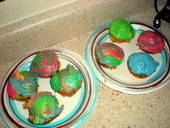 Rainbow Cupcakes