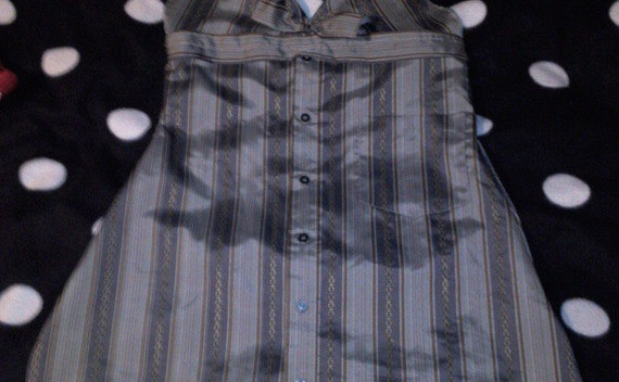 Summer Dress From Men's Dress Shirt