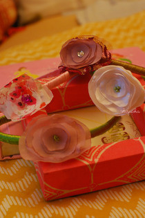 Shabby Chic Flower Headband