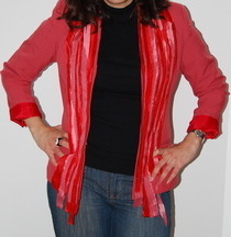 Re Design....Second Life For A Colorful Blazer!!