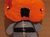 Zombie Pumpkin Head
