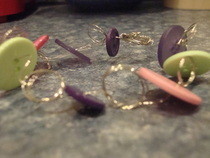 Button And Wire Bracelet